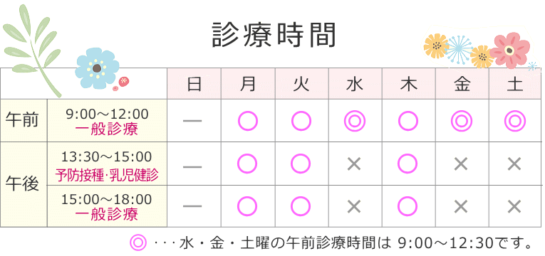 診療日カレンダー